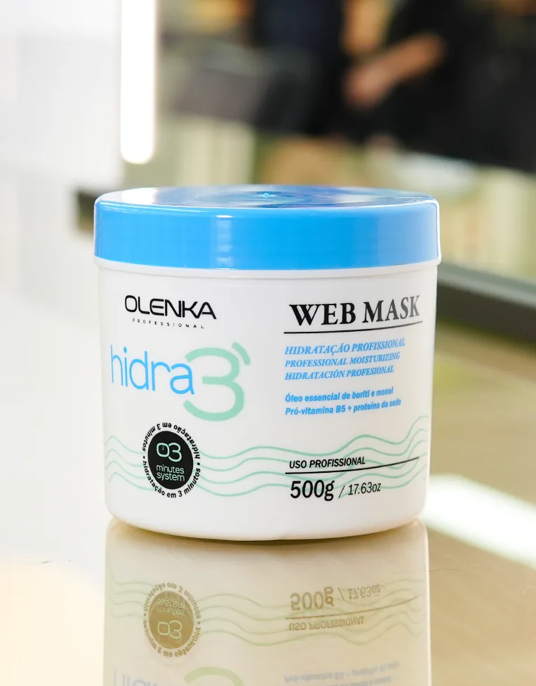 Hidra 3' Web Mask Hidratação Profissional Olenka