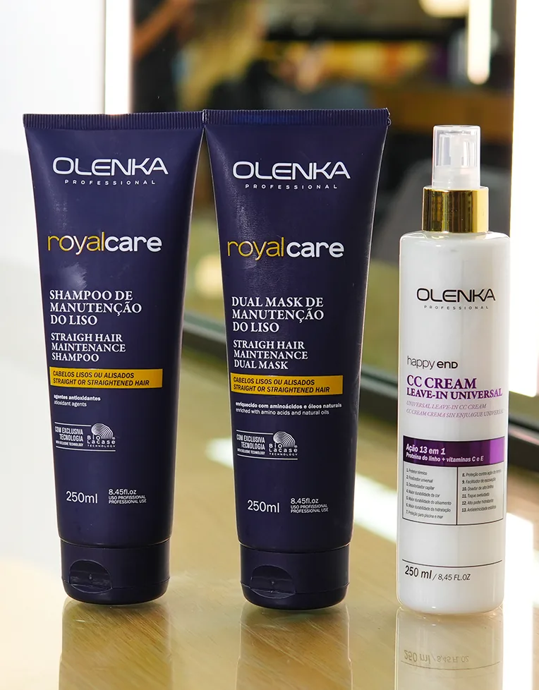 Kit Royal Care -Sh + Dual Mask Manutenção + CC Cream Leave-in Happy End 250mL