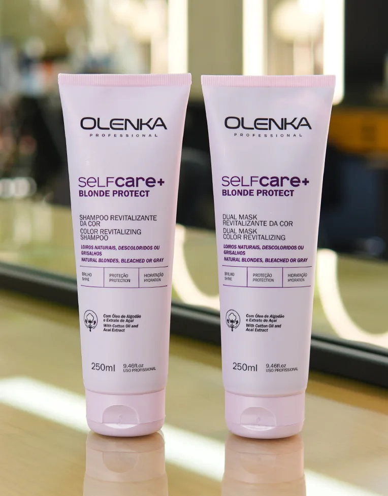 Kit Self Care+ Blonde Protect 250ml ( Sh + Mask + Caixa Kit )