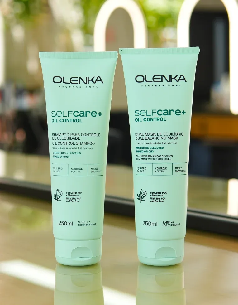 Kit Self Care+ Controle de Oleosidade Sh 250ml (Sh +mask +Caixa Kit)