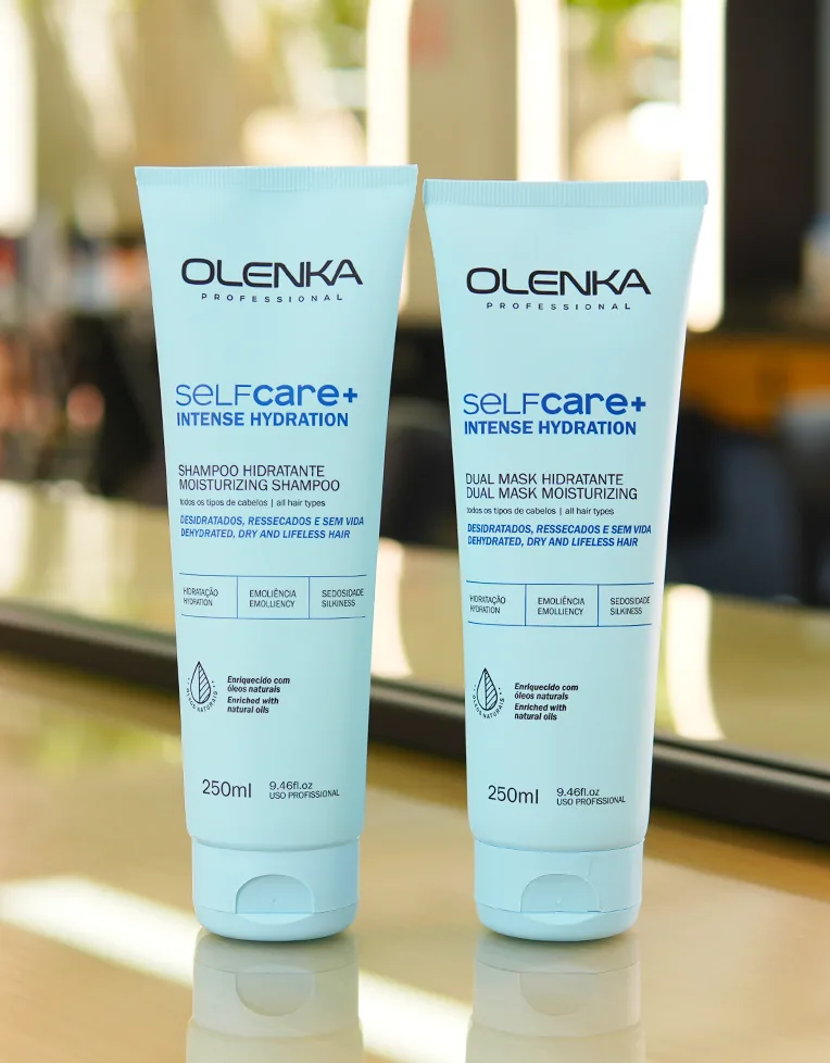 Kit Self Care+ Intense Hydratation 250ml ( Sh +mask + Caixa Kit )