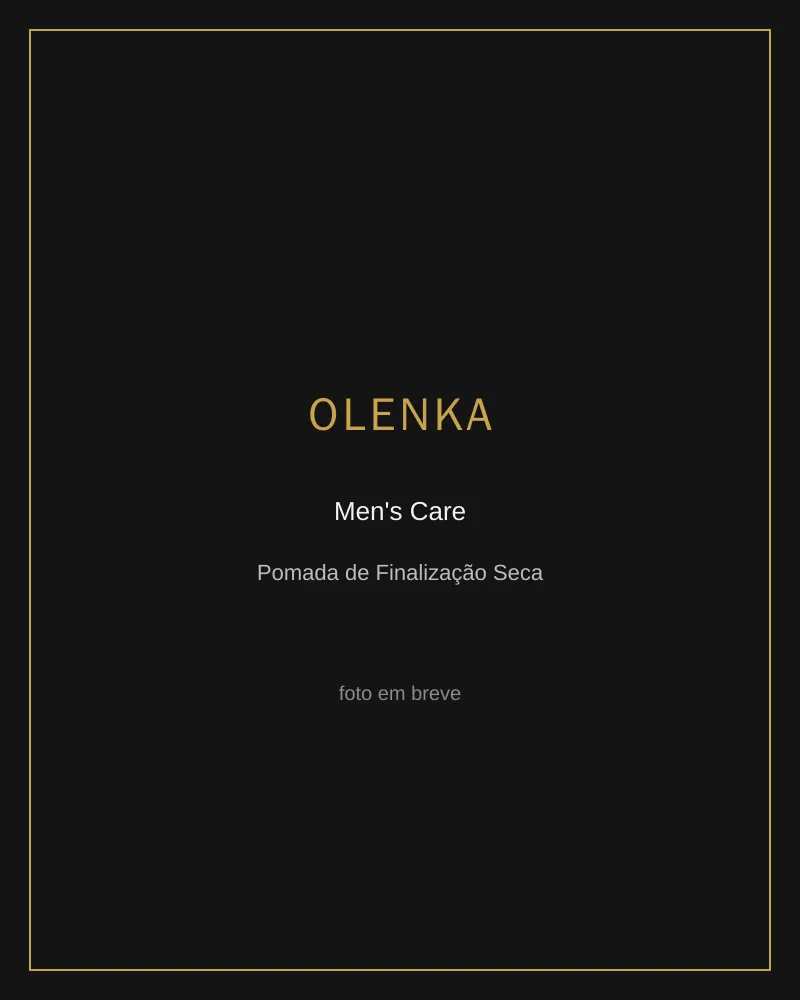 Men's Care Pomada de Finalização Seca Olenka