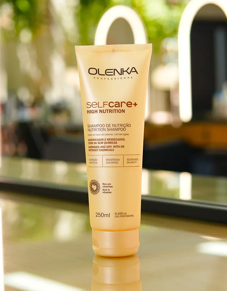 Self Care+ High Nutrition Shampoo de Nutrição Olenka