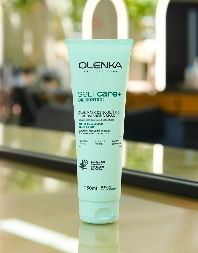 Self Care+ Oil Control Dual Mask de Equilíbrio Olenka