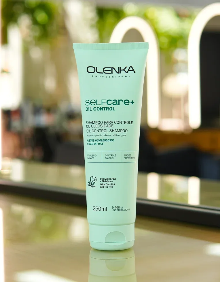 Self Care+ Oil Control Shampoo para Controle de Oleosidade Olenka