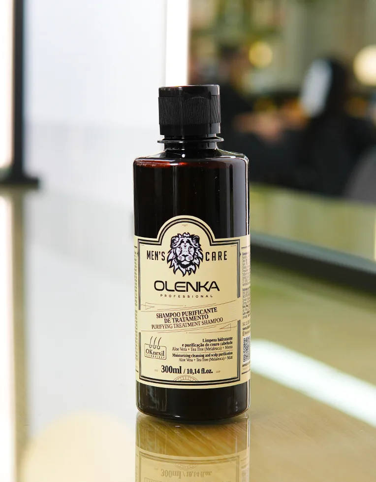 Men's Care Shampoo Purificante de Tratamento Olenka